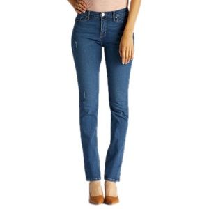 Lee Women's Slimming Straight Leg Indie Sky Jeans